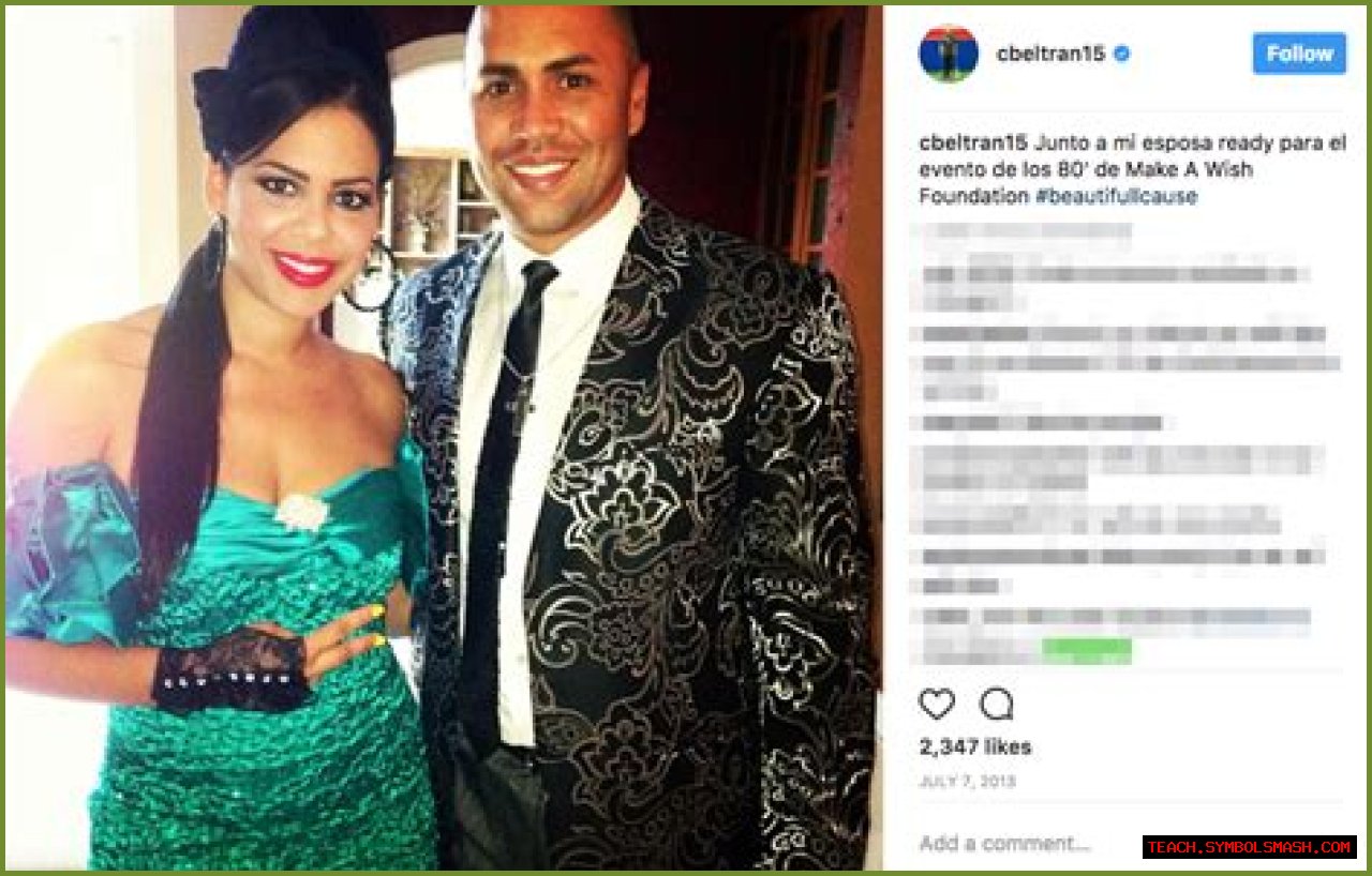  Carlos Beltran’s wife Jessica Lugo 