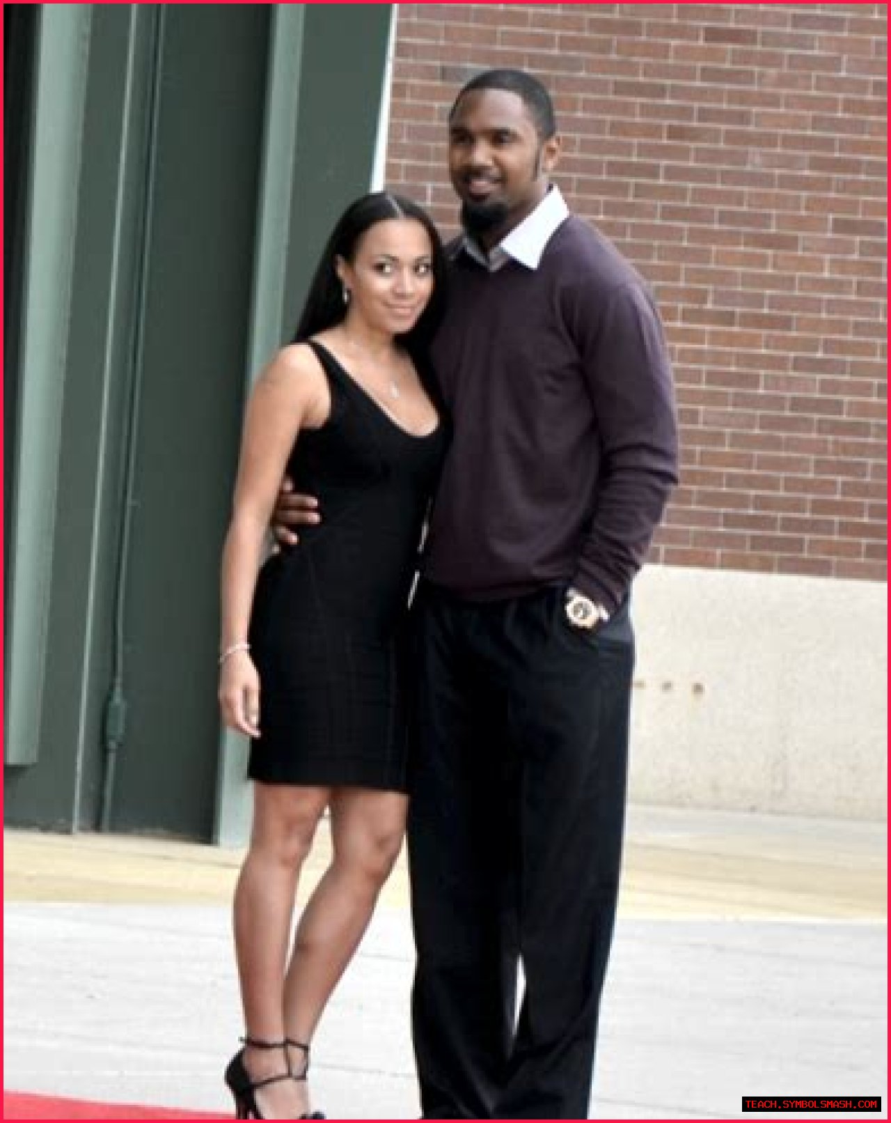  Charles Woodson’s wife April Dixon Woodson 