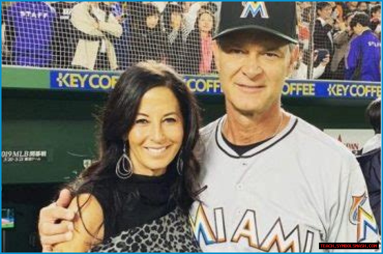  Don Mattingly’s wife Lori Mattingly 